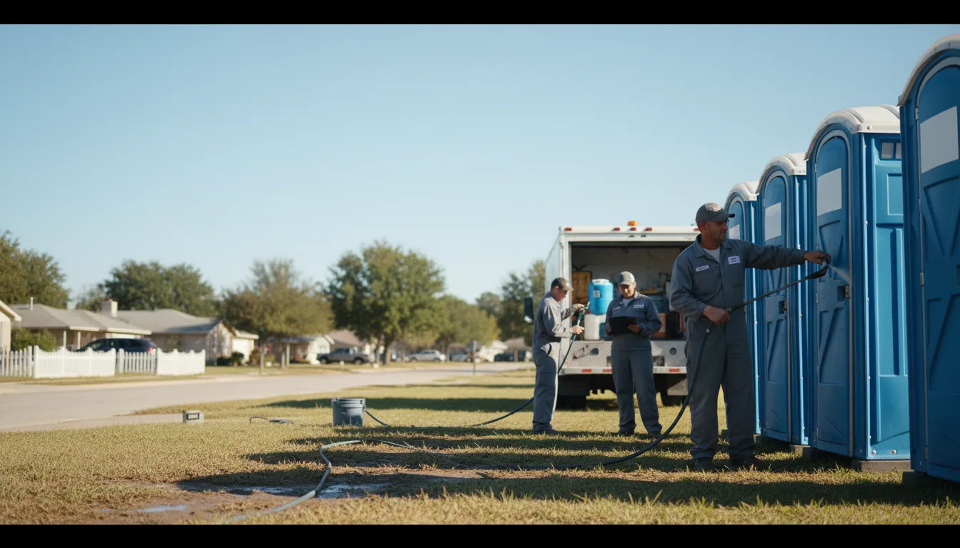 Long-Term Portable Toilet Rental in Augusta, OH near me